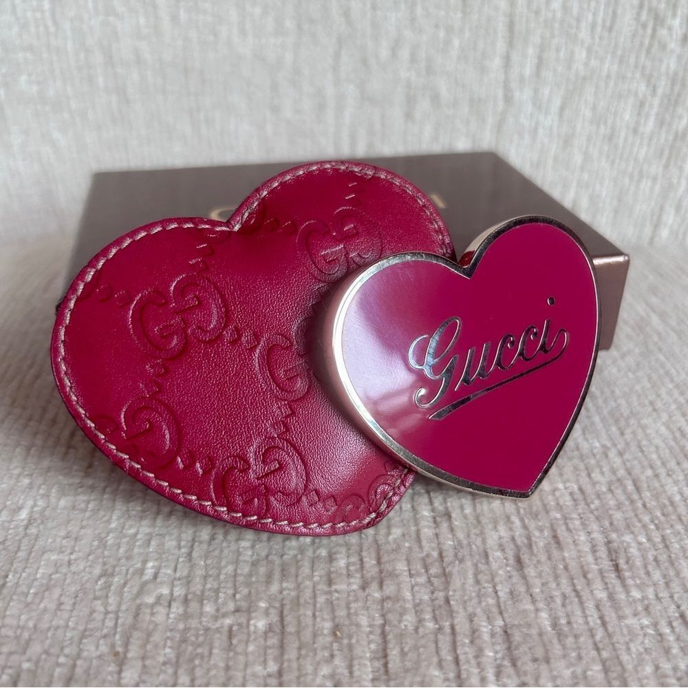 Gucci Heart Mirror with Box